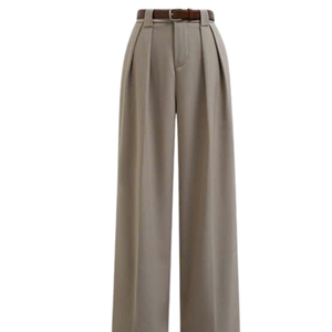 Fabricant de vêtements vietnamien, pantalons de bureau élégants pour femmes, sergé de coton respirant - Product Image 6