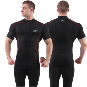 Wholesale Men's Long Sleeve Running <b>Tshirt</b> Quick Dry 100% <b>Polyester</b> High Quality Regular Fit Sublimation Printed 180g Hip Hop - Product Image 1