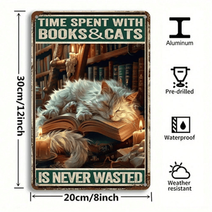 CIFbuy Targa in Alluminio Vintage Rustica 8x12 Pollici (20.3x30.5cm) Decorazione per la Casa con TikTok per Servizio Ritiro Temu - Product Image 2