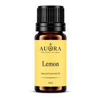 Huile essentielle de citron AUORA de luxe, directement de l'usine, pour diffuseur d'arômes, fabrication de bougies DIY, étiquette personnalisée, plus de 100 senteurs indiennes