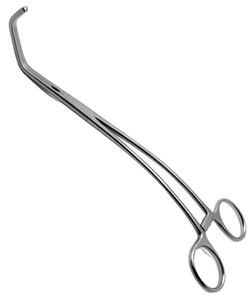 Pinzas para atrauma Vascular Satinsky, pinzas para cirugía médica de acero inoxidable con certificación ISO CE, herramientas quirúrgicas profesionales, venta al por mayor - Product Image 1