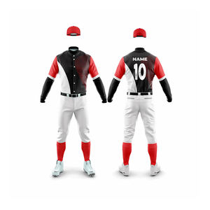 Uniformes de Béisbol y Sóftbol Unisex Personalizados, Camisetas Transpirables y Duraderas, Tela Personalizada, Impresión de Número y Nombre del Equipo por Sublimación - Product Image 6