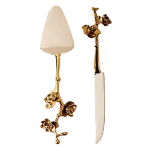 Ensemble de couverts en acier inoxydable avec cuillères dorées pour la cuisine, ensembles de couverts en acier poli, poignée confort standard - Product Image 6