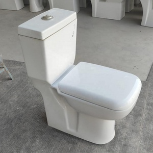 Articles sanitaires de style moderne de haute qualité Toilette italienne Toilette de salle de bain en céramique blanche choco une pièce - Product Image 4