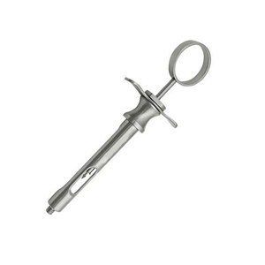 Jeringa Dental Manual de Aspiración de Carga por Orificio Trasero de Calidad Premium, 1.8ml, 2 Placas Metálicas de Acero Inoxidable, Agarre Ergonómico, Reutilizable - Product Image 2