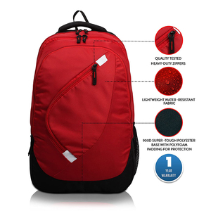 Sac à dos de sport pour hommes, prix d'usine, couleur unie, imperméable, réglable, léger, pour garçons, sacs de collège - Product Image 6