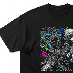 เสื้อยืดสตรีทแวร์ทรงบ็อกซี่ฟิตโอเวอร์ไซส์ ล้างสีแบบแอซิดวอช สไตล์วินเทจ ผ้าคอตตอนหนา 100% สำหรับผู้ชาย ทรงไหล่ตก ดีไซน์ทำสีซีดแบบดิสเทรส เป็นมิตรต่อสิ่งแวดล้อม - Product Image 4