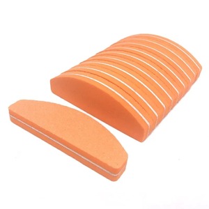 Lima de uñas de esponja de doble cara con diseño de cebra, grano 180, rosa, reutilizable, 9 cm, herramienta para el cuidado de uñas, 200 unidades, mini limas para pulir y lijar en manicura - Product Image 5