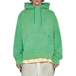 Sudaderas con Capucha Personalizadas de Alta Calidad para Hombre, Estilo Vintage, Hombros Caídos, Diseño Desgastado, Talla Grande - Product Image 1