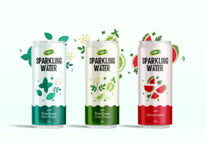 น้ำอัดลมวาน่า 320 มล. กระป๋องทรงเพรียว |   รสแตงโมและเอลเดอร์ฟลาวเวอร์บลูเบอร์รี่ |   เครื่องดื่มอัดลมสดชื่น แคลอรี่ต่ำ - Product Image 2