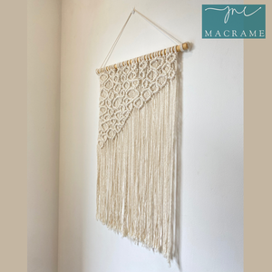 Hecho a mano moderno bohemio macramé pared colgante Estilo nórdico algodón tejido pared decoración para el hogar - Product Image 3