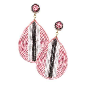 Cuentas de Semilla Multicolores en Forma de Gota Bordadas a Mano de la India, Joyería de Moda para Mujeres y Niñas por MULTI CRAFT - Product Image 5
