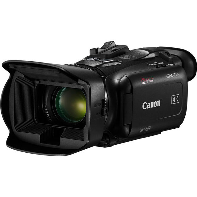 New Vixia HF G70 UHD 4K Camcorder with NightShot Plus/Four Prevention Function/Built-in LED Flashlight/Face Priority