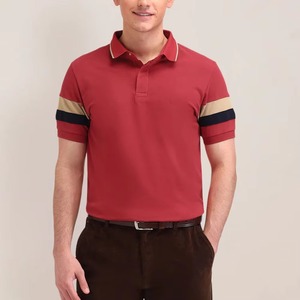 Chemises polo pour hommes, style actuel et tendance / Chemises polo pour hommes à fermeture demi-boutonnée personnalisées pour la saison estivale - Product Image 6