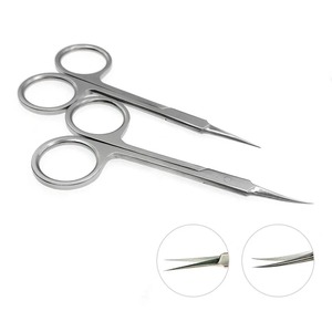 Ciseaux chirurgicaux de dissection en acier inoxydable, ciseaux de précision pour tissus, cuticules, nail art, ciseaux pointus pour enfants, 10 cm - Product Image 1