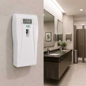 Dispensador de Ambientador Digital KC GREEN para Montar en la Pared, con Sensor de Pulverización Automática, Moderno, de Plástico, para Baño - Product Image 1