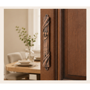 Boîtier de Mézouzah en Métal avec Gravure de l'Horizon de Jérusalem Couleur Cuivre Décoration Juive pour la Maison Parfait pour Bar Mitzvah ou Mariage Juif - Product Image 3