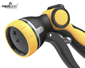 Buse de lavage de voiture en métal robuste avec poignée ergonomique et commande par bouton rotatif - Product Image 1