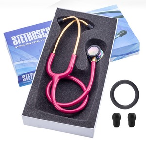 Estetoscopio de Doble Cabeza, Instrumento de Diagnóstico Médico Profesional y Duradero para Hospitales, Clínicas y Centros de Salud - Product Image 3
