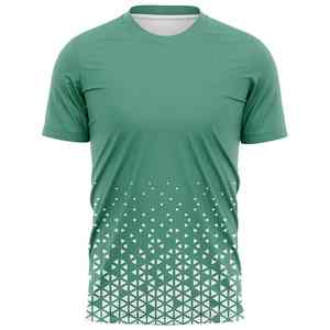Camiseta Deportiva de Moda Urbana para Hombre, Talla Americana, Corte Ajustado, Manga Corta, 100% Algodón, Camisetas Resistentes para Entrenamiento - Product Image 3