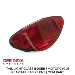 Lentille de feu arrière de moto pour Bajaj Boxer |   Couverture en verre pour feu arrière, pièce de rechange OEM - Product Image 2