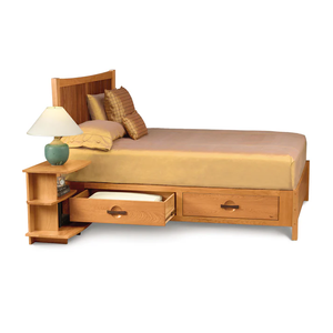 Wholesale Mission Style Solid Wood Storage <b>Bed</b> |Functional Solid Wood Panel <b>Bed</b> with Drawers - Product Image 5