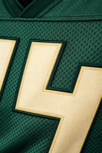Uniformes de football américain d'été personnalisables de haute qualité, manches courtes, respirants, séchage rapide, évacuation de l'humidité, 100% polyester - Product Image 6