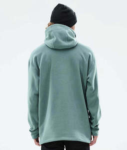 Sweat à capuche polaire premium pour homme, col montant, épais, coupe oversize, avec masque intégré, coupe-vent, pour activités sportives en extérieur - Product Image 3