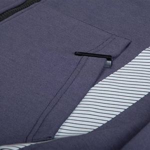 Sweat-shirt d'hiver pour homme à fermeture éclair, manches longues, avec poche et cordon de serrage, logo personnalisé, 100% coton, options d'impression et de broderie - Product Image 5