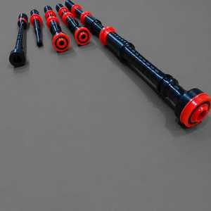 Bagpipes écossais de haute qualité avec garnitures rouges, embouts de bagpipes, QUALITÉ PREMIUM à prix de gros auprès d'un fabricant indien - Product Image 3