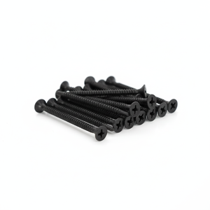 สกรูยึดผนังยิปซัม PDC รุ่น 9 เหล็กกล้าคาร์บอน ระดับ 8.8 เกลียวมาตรฐานเมตริก/นิ้ว หัวเจาะแบบ Pan/Bugle หัวแฉก - Product Image 1