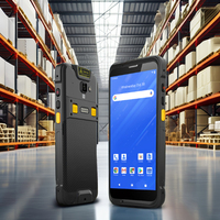 Dingdata DN65 PDA Industrial Android 13 IP65 Resistente 2.0 GHz 64G 4GB RAM Lector de Códigos de Barras 2D NFC 13.56MHz Pantalla de 5.5 Pulgadas Dispositivo Portátil para Almacén