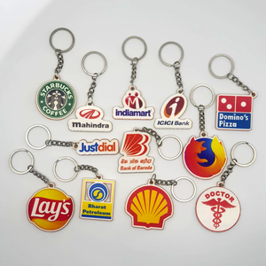 Porte-clés personnalisé avec logo, accessoire élégant en plastique, prix d'usine, pour l'organisation des clés et la promotion de la marque - Product Image 4