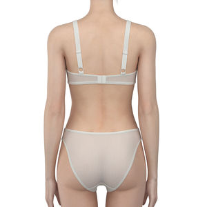 Conjunto de Lencería Sexy para Mujer a Precio Atractivo, Conjunto de Sujetador y Braguita Personalizado de 2 Piezas, Sin Varillas, Transpirable, de Alta Elasticidad, en Spandex/Nailon - Product Image 2