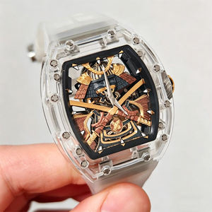 Reloj Mecánico Automático para Hombre RM de Alta Calidad, Lujoso, con Caja Transparente de Cristal Estilo Samurai, Deportivo Casual Premium - Product Image 3