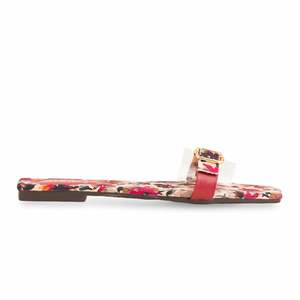 รองเท้าแตะส้นสูงสำหรับผู้หญิง, รองเท้าแตะส้นเตี้ยสไตล์สลิปออน CL1931 - Product Image 4