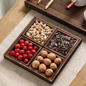 Plateau en bois multi-usages pour hôtels, restaurants, foyers, avec petits compartiments amovibles, simple et pratique, fabriqué au Vietnam - Product Image 2