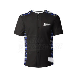 Lightweight Mesh Panel <b>Baseball</b> Jersey Comfortable Fit Sports Team Apparel Outdoor Practice Wear Premium Quality Training - Product Image 4