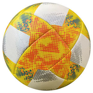 Ballon de football d'entraînement personnalisé en gros avec cuir PVC PU et logo personnalisé - Product Image 2
