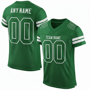 Jersey de Fútbol Americano Personalizado para Hombre, Uniforme Deportivo Transpirable con Mangas Cortas, Tallas Grandes para Jóvenes - Product Image 5