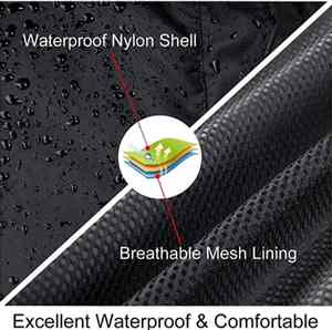 Chaquetas y Trajes Impermeables de Alta Calidad para Adultos, Internacionales, de Poliéster y Nailon, con Forro de Malla Ligero en la Parte Delantera - Product Image 5