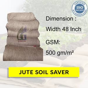 Tissu en maille de jute biodégradable et écologique de 48 pouces de large, 500 g/m², pour le contrôle de l'érosion et la protection des sols, vente en gros Goodman Global Bangladesh - Product Image 2