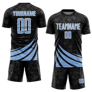 ชุดฟุตบอลป้องกันรังสียูวี ใส่ได้ทุกฤดู สำหรับฝึกซ้อมและแข่งขัน ชุดฟุตบอลพิมพ์ลายดิจิทัลตามสั่ง - Product Image 1