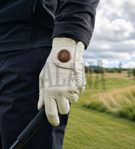 Gants de golf Valana Sports GG-1 en cuir Cabretta personnalisables, main droite/gauche, usage extérieur, sangle de poignet réglable, embossés - Product Image 3