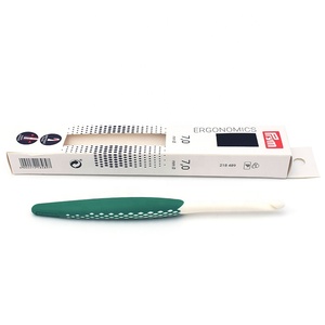 ตะขอถักโครเชต์สำหรับขนสัตว์7.0มม. 17ซม.,ตะขอถักโครเชต์สีเขียว - Product Image 2