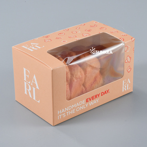 Disposable Take Away Food Grade High Quality Customized LOGO Printing <strong>Sweet</strong> Cake <strong>Box</strong> Packaging Design for Cake - Product Image 4