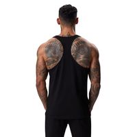 Débardeur de sport personnalisé pour homme – Maillot de corps athlétique sans manches pour la gym, l'entraînement et la musculation – 100 % coton