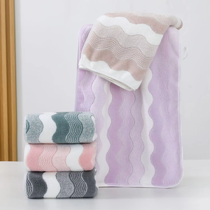 Premium Quality Face <b>Towel</b> Soft Smooth Cotton <b>Hand</b> <b>Towel</b> for Gym Salon Spa Bathroom OEM Wholesale Bulk Orders Chevron <b>Pattern</b> - Product Image 2