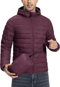 High quality Men's <b>Jackets</b> Nylon Bubble <b>Puffer</b> <b>Jackets</b> with Zipper Closure Button Decoration Windproof <b>Cheap</b> Prices 2026 - Product Image 2