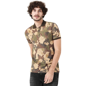 Ropa de Golf de Algodón Tejido, Polo Transpirable para Hombre, Camiseta Informal con Estampado, Polo de Golf para Hombre con Mi Propio Logotipo - Product Image 1